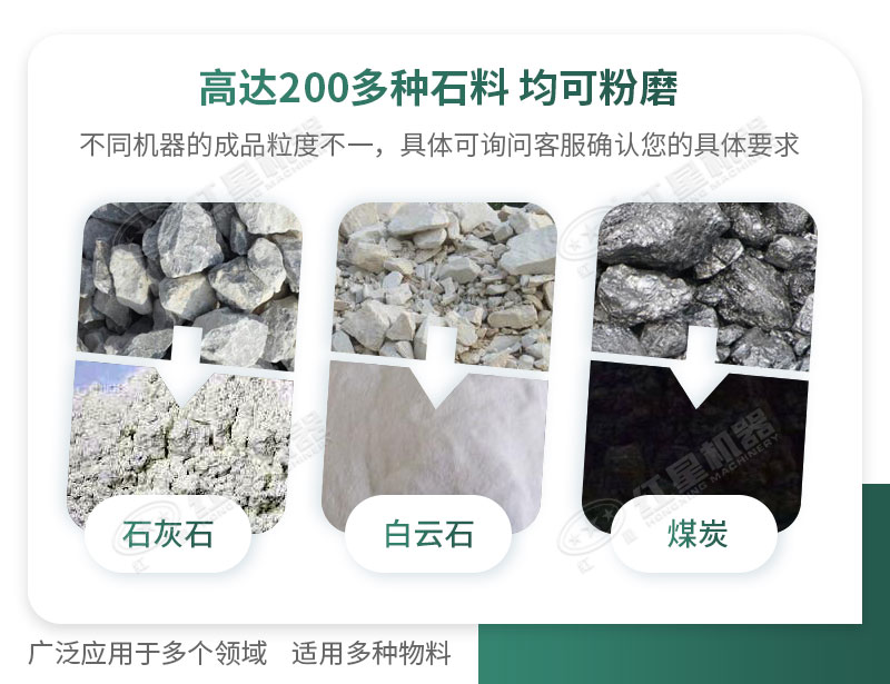 開廠如何選擇磨粉機(jī)型號？磨粉碎機(jī)有哪些型號？